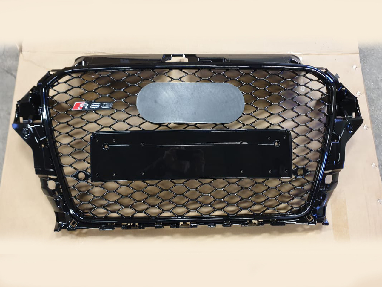 Audi A3 Pre-Facelift 8V 2011-2015 Front Grill, Honeycomb Grill, RS3 Black Style